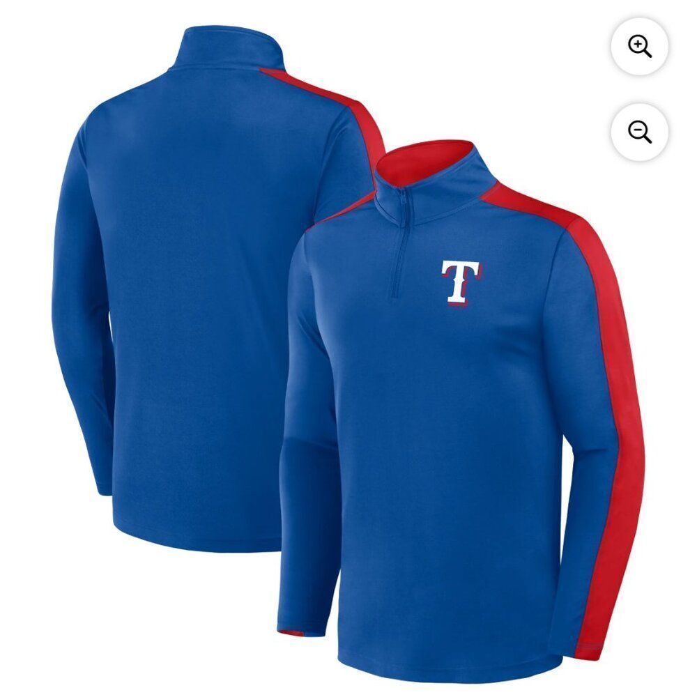 NEW Men's Texas‎ Rangers Pullover Top Medium NWT